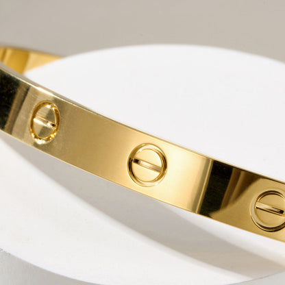 [⭐Clover Jewelry]LOVE BRACELET 6.1MM OPEN CUFF