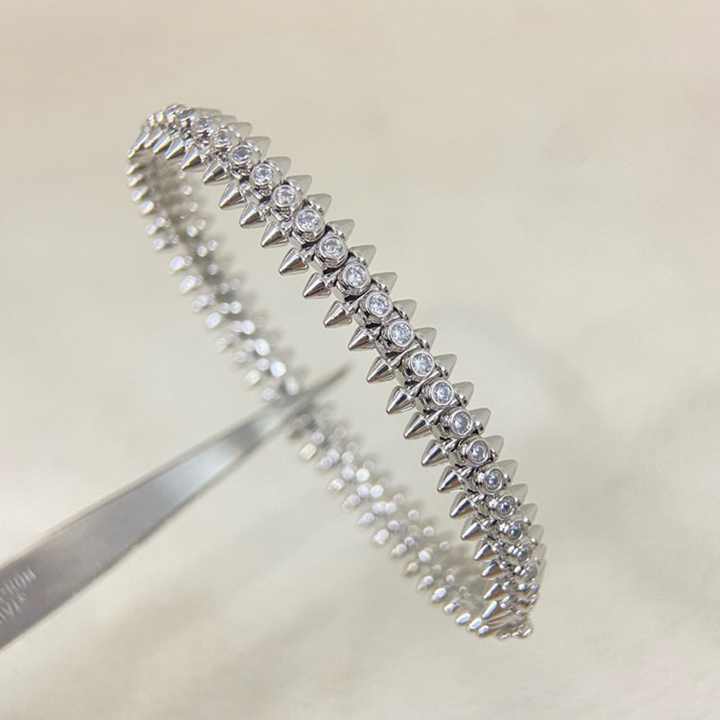 [⭐Clover Jewelry]CLASH  BRACELET 8MM DIAMONDS