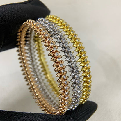 [⭐Clover Jewelry]CLASH  BRACELET 8MM DIAMONDS