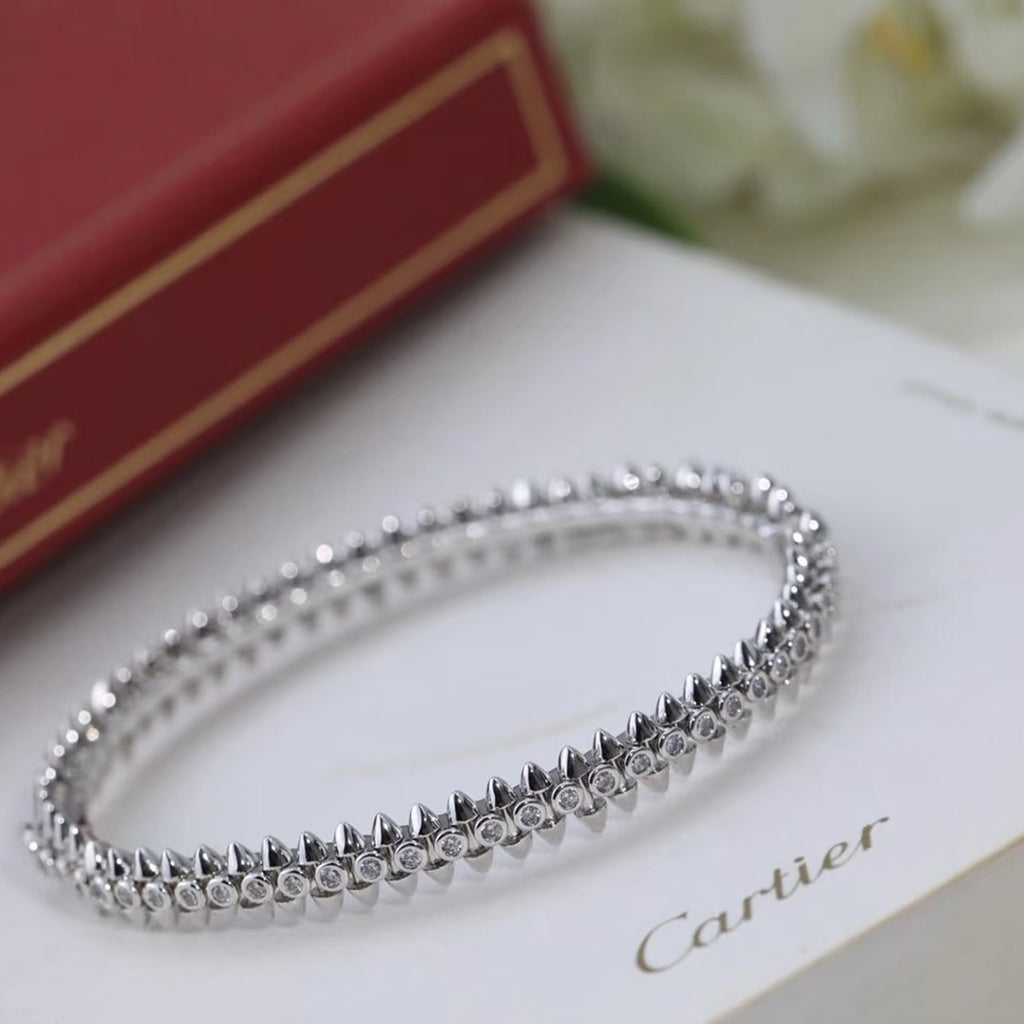 [⭐Clover Jewelry]CLASH  BRACELET 8MM DIAMONDS
