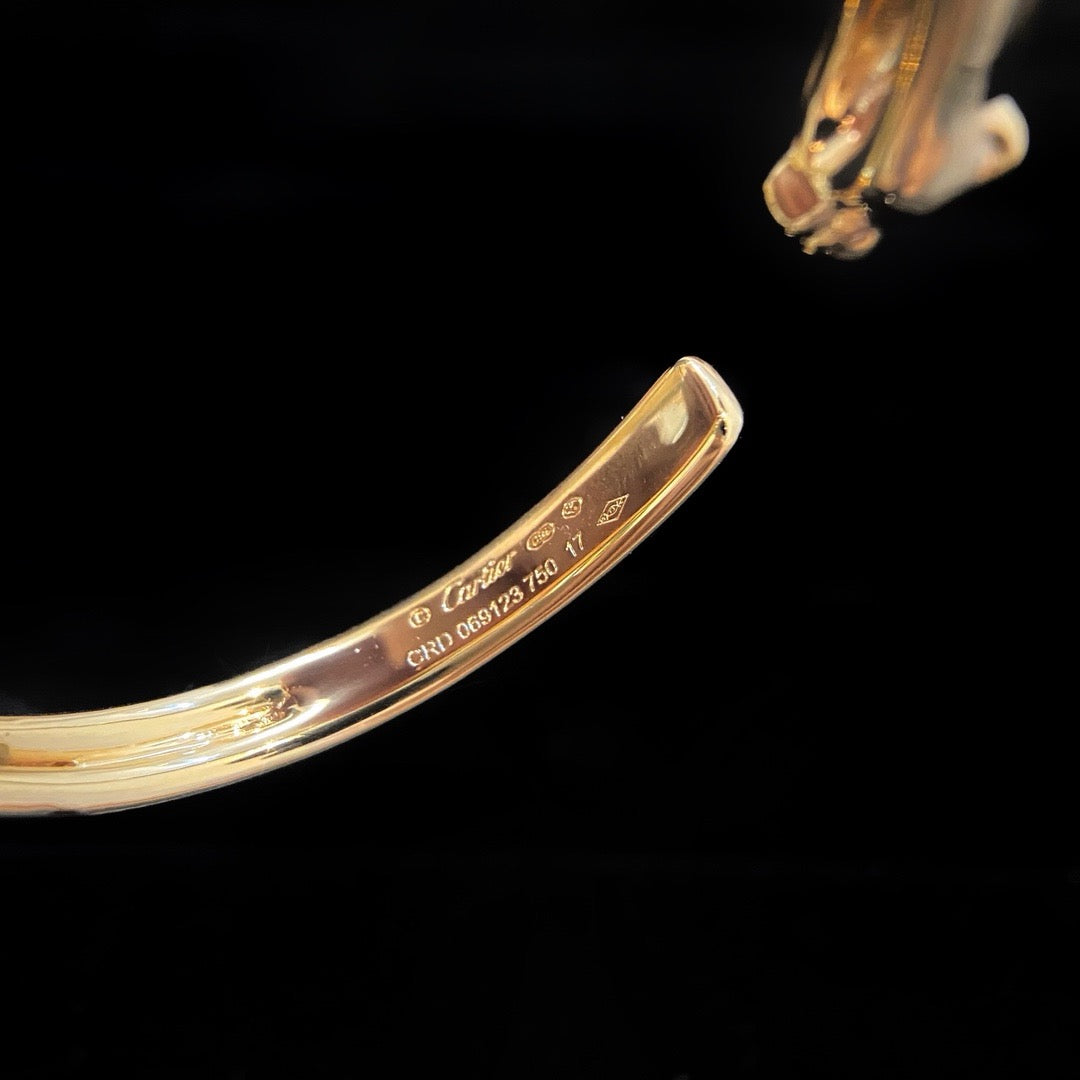 [⭐Clover Jewelry]PANTHERE OPEN BRACELET