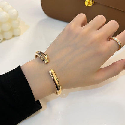 [⭐Clover Jewelry]PANTHERE OPEN BRACELET