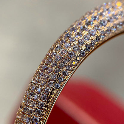 [⭐Clover Jewelry]PANTHERE HALF DIAMOND OPEN BRACELET