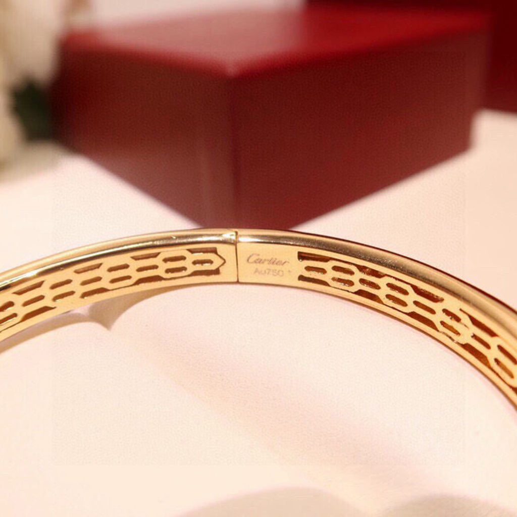 [⭐Clover Jewelry]PANTHERE BIG BRACELET DIAMONDS