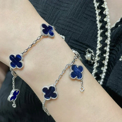[⭐Clover Jewelry]CLOVER 5 MOTIF PIETERSITE BRACELET COLLECTION