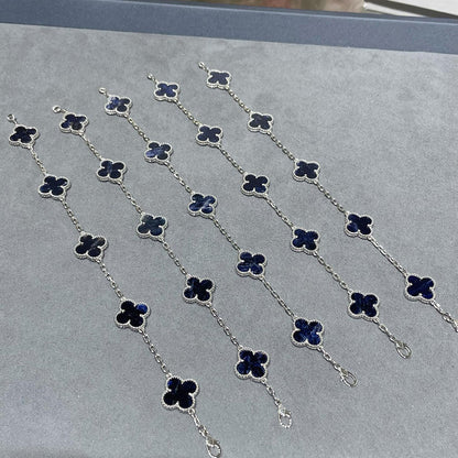 [⭐Clover Jewelry]CLOVER 5 MOTIF PIETERSITE BRACELET COLLECTION