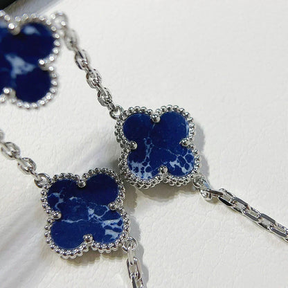 [⭐Clover Jewelry]CLOVER 5 MOTIF PIETERSITE BRACELET COLLECTION