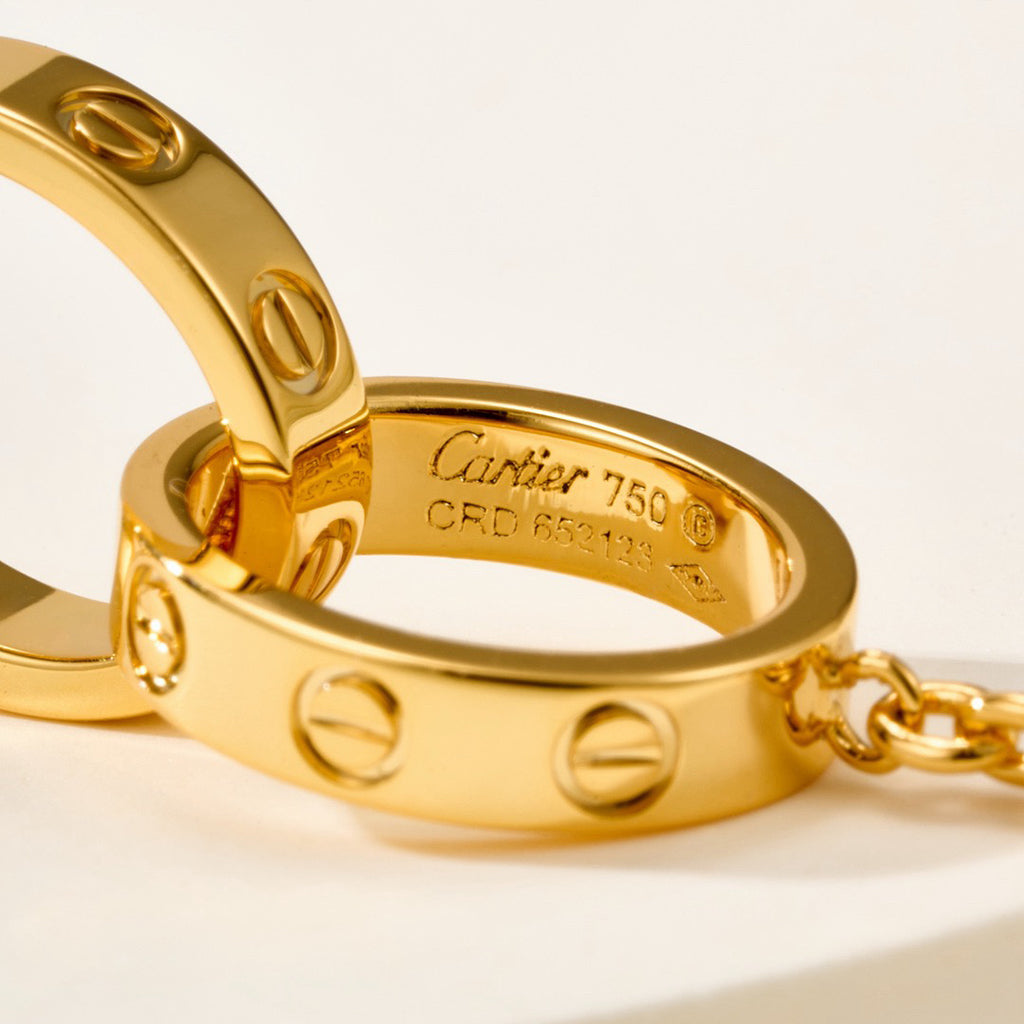 [⭐Clover Jewelry]LOVE BRACELET DOUBLE RING
