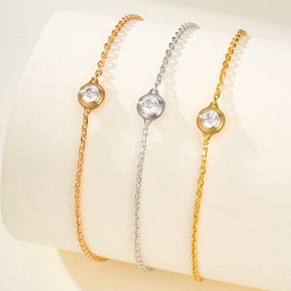 [⭐Clover Jewelry]DAMOUR BRACELET 1 DIAMOND