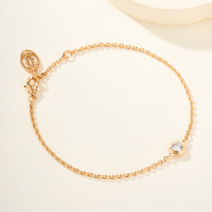 [⭐Clover Jewelry]DAMOUR BRACELET 1 DIAMOND