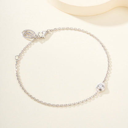 [⭐Clover Jewelry]DAMOUR BRACELET 1 DIAMOND
