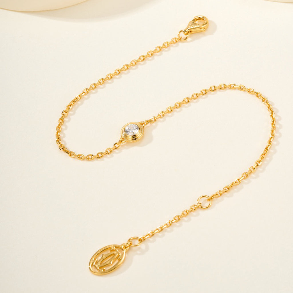 [⭐Clover Jewelry]DAMOUR BRACELET 1 DIAMOND