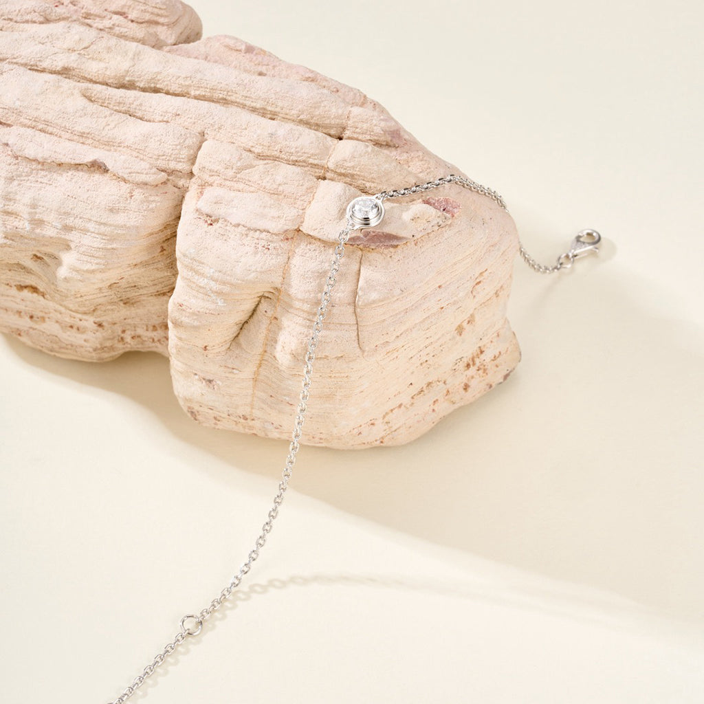 [⭐Clover Jewelry]DAMOUR BRACELET 1 DIAMOND
