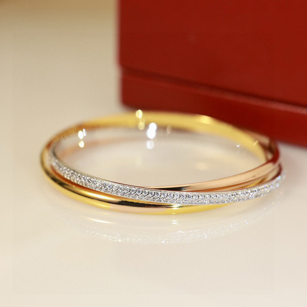 [⭐Clover Jewelry]TRINITY 2.8MM SMALL BRACELET