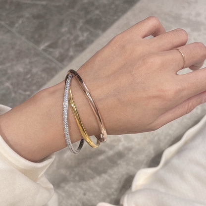 [⭐Clover Jewelry]TRINITY 2.8MM SMALL BRACELET