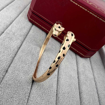 [⭐Clover Jewelry]PANTHERE DOUBLE HEADED OPEN BRACELET