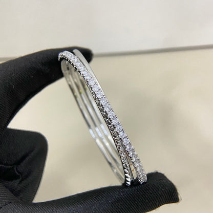 [⭐Clover Jewelry]ETINCELLE HALF-PAVED DIAMOND BRACELET