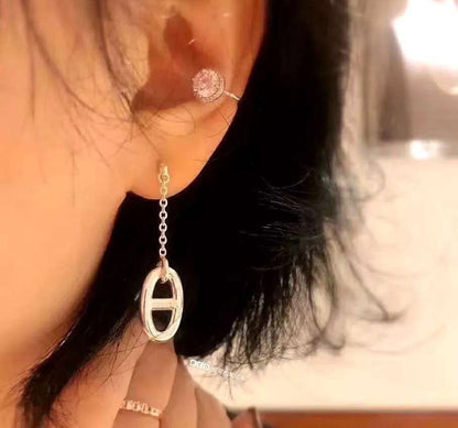 [⭐Clover Jewelry]CHAINE TASSEL EARRINGS