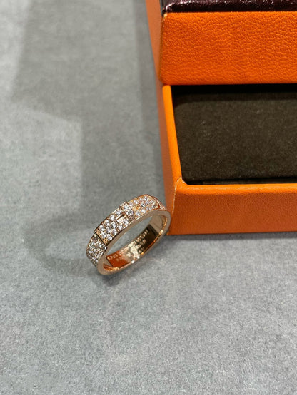 [⭐Clover Jewelry]KELLY PINK GOLD DIAMOND RING