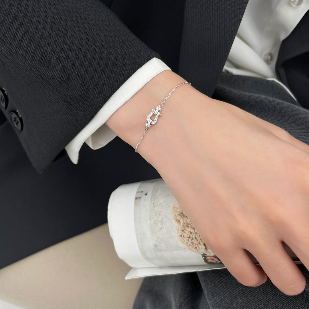 [⭐Clover Jewelry]FORCE 10 SMALL CHAIN BRACELET