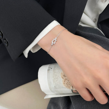 [⭐Clover Jewelry]FORCE 10 SMALL CHAIN BRACELET