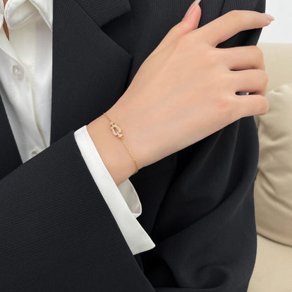 [⭐Clover Jewelry]FORCE 10 SMALL CHAIN BRACELET