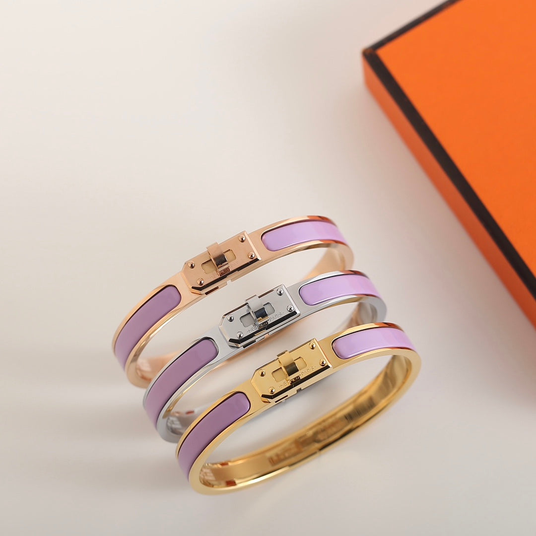 [⭐Clover Jewelry]HM KELLY PURPLE BRACELET