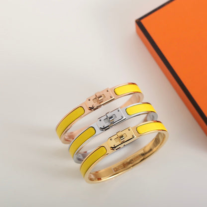 [⭐Clover Jewelry]HM KELLY YELLOW BRACELET