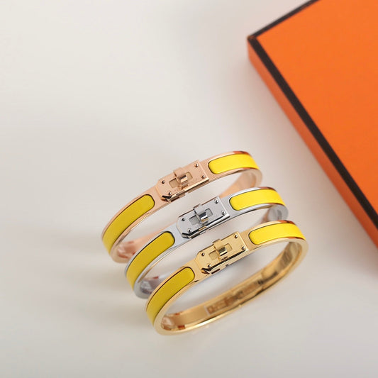 [⭐Clover Jewelry]HM KELLY YELLOW BRACELET