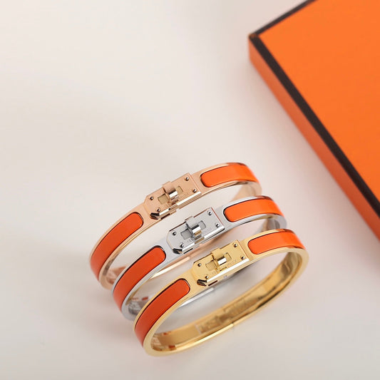 [⭐Clover Jewelry]HM KELLY ORANGE BRACELET