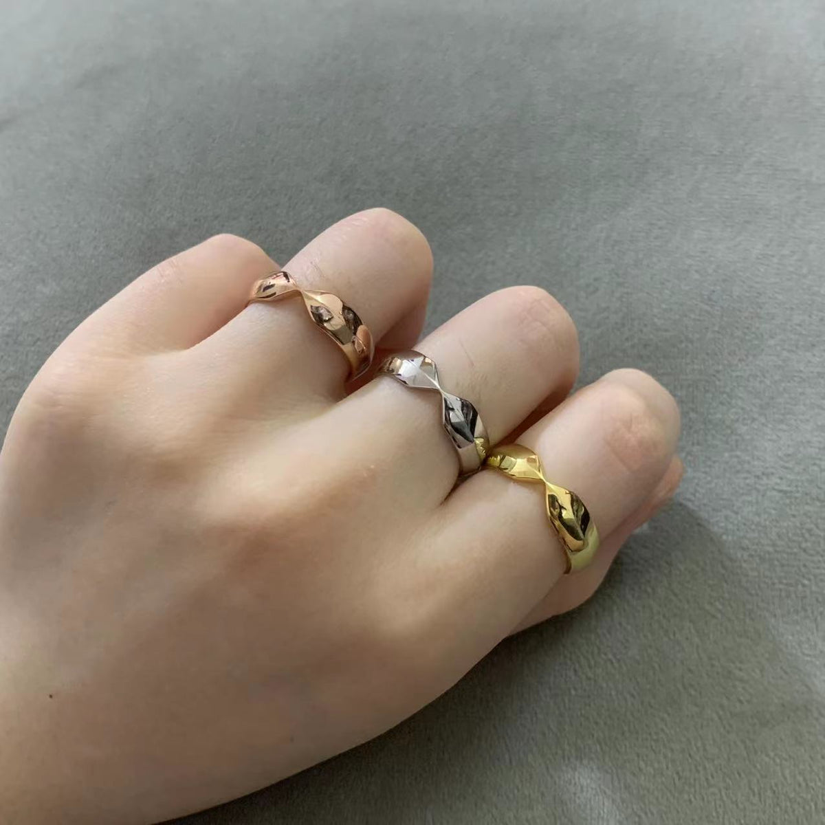 [Clover Jewelry]TIFFAN SETTING RING