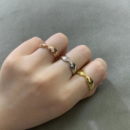 [Clover Jewelry]TIFFAN SETTING RING