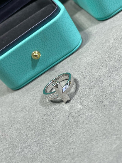 [Clover Jewelry]T1 WIDE 4.5MM DIAMOND RING