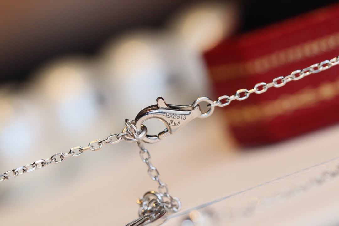 [⭐Clover Jewelry]DAMOUR DIAMOND NECKLACE