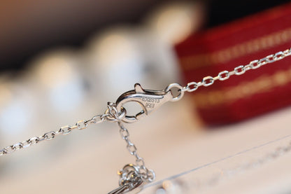 [⭐Clover Jewelry]DAMOUR DIAMOND NECKLACE