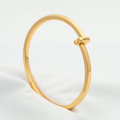 [Clover Jewelry]NARROW HINGED BANGLE