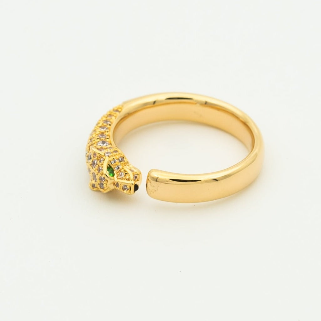 [⭐Clover Jewelry]PANTHERE RING DIAMOND 7.3MM