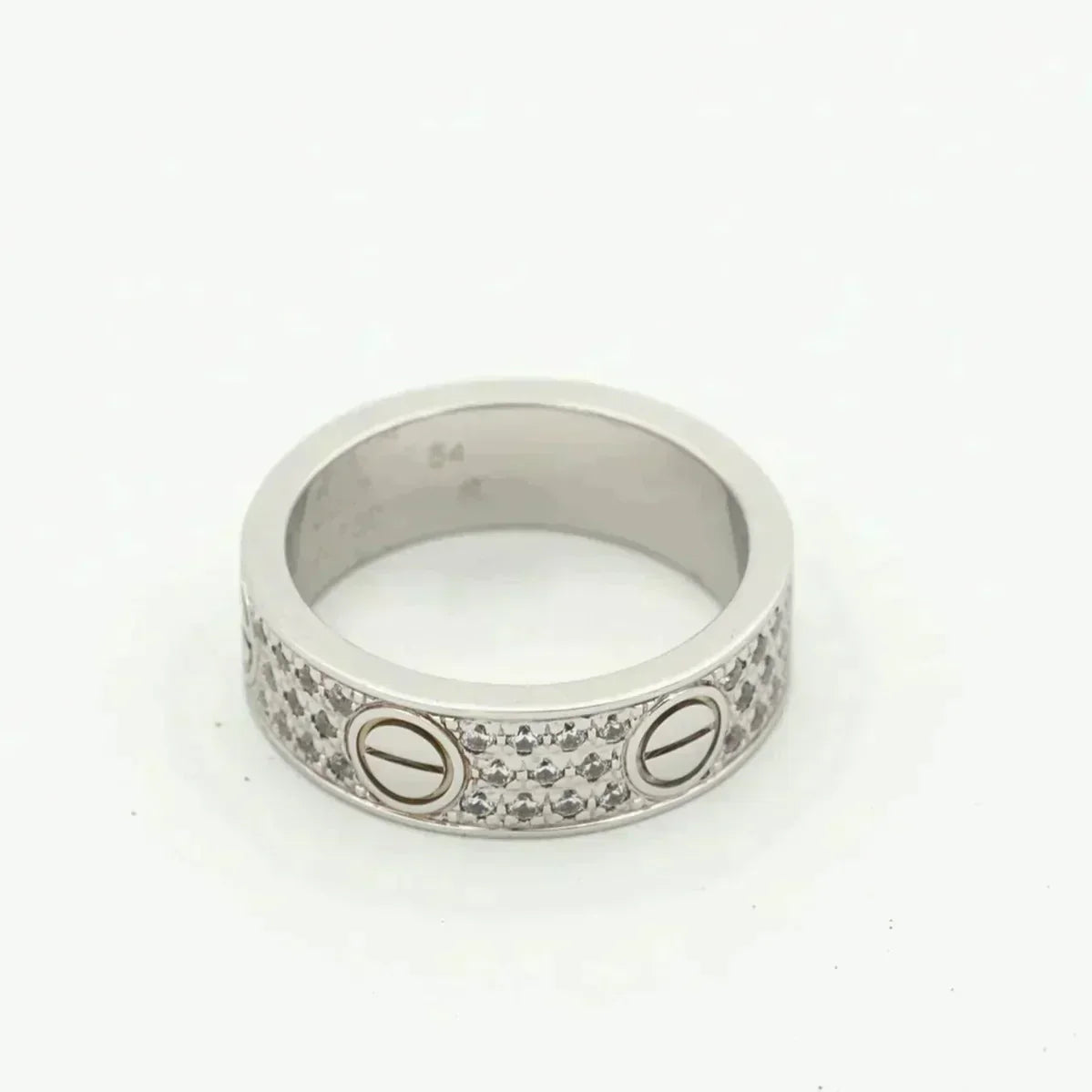 [⭐Clover Jewelry]LOVE RING 5.5MM DIAMONDS PAVED