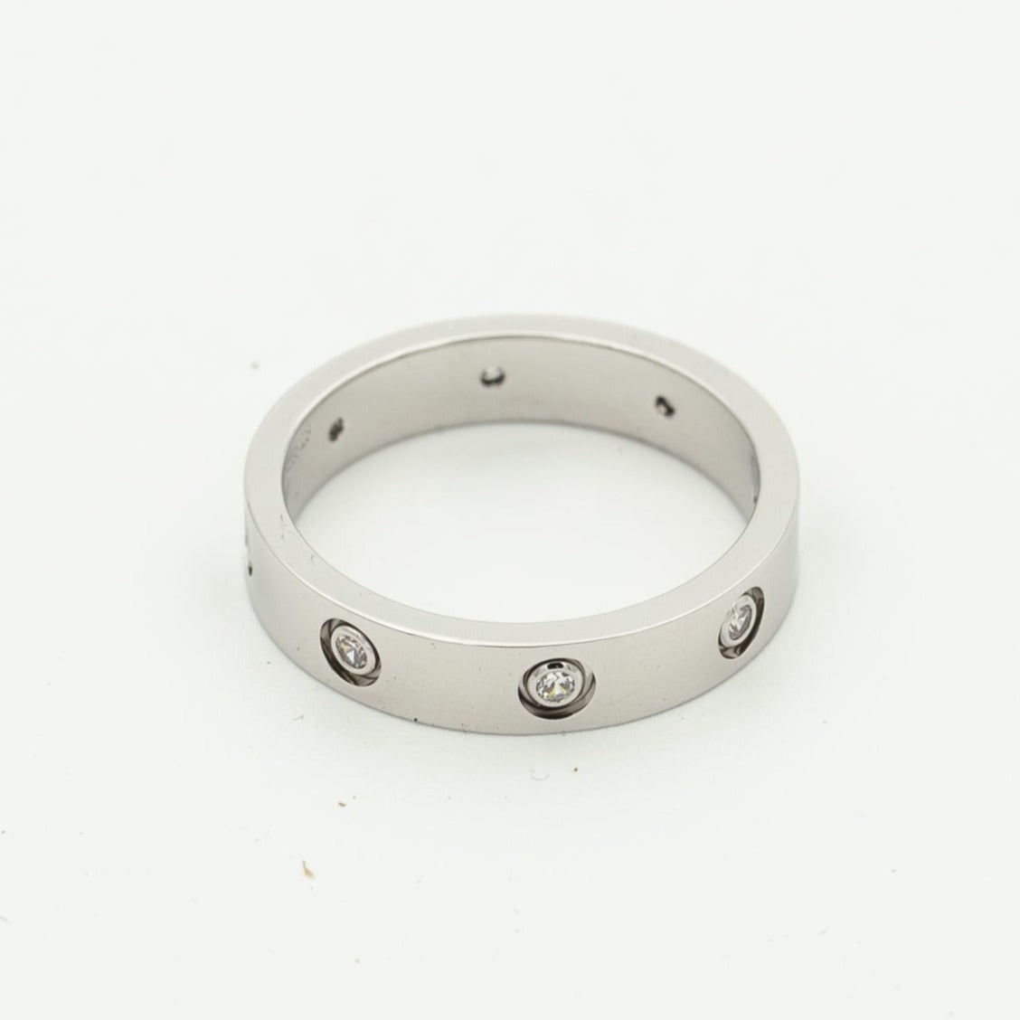 [⭐Clover Jewelry]LOVE RING 3.6MM 8 DIAMONDS