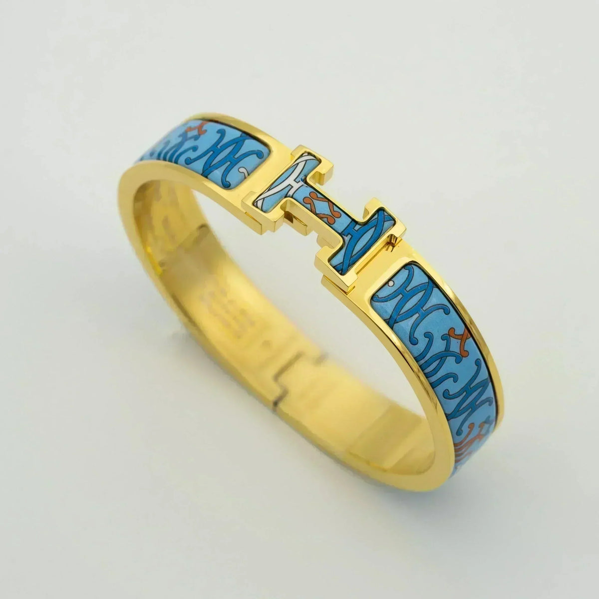[⭐Clover Jewelry]H BRACELET BLUE MULTICOLOR