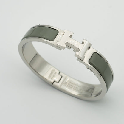 [⭐Clover Jewelry]H BRACELET BLUE GREEN 12MM
