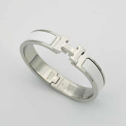 [⭐Clover Jewelry]H WHITE BRACELET
