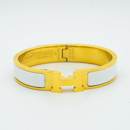 [⭐Clover Jewelry]H WHITE BRACELET