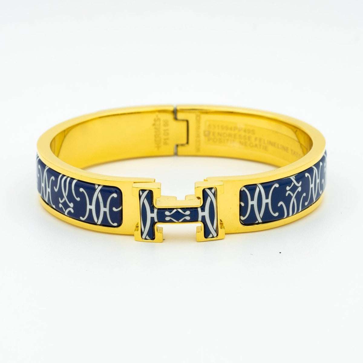 [⭐Clover Jewelry]H BRACELET BLACK MULTICOLOR
