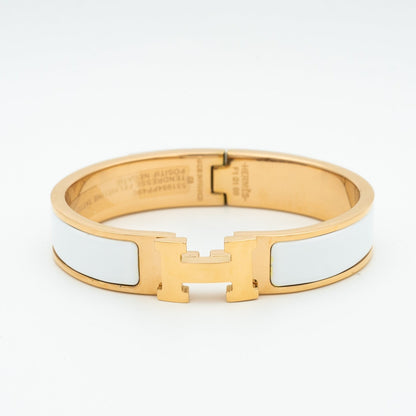 [⭐Clover Jewelry]H WHITE BRACELET
