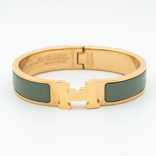 [⭐Clover Jewelry]H BRACELET BLUE GREEN 12MM