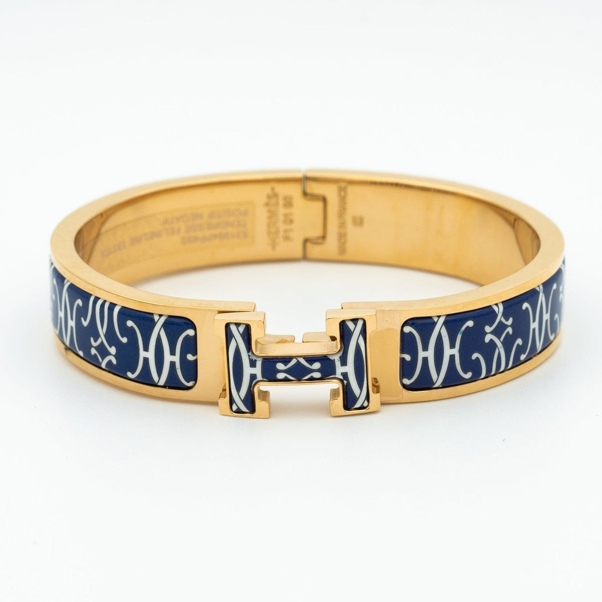 [⭐Clover Jewelry]H BRACELET BLACK MULTICOLOR