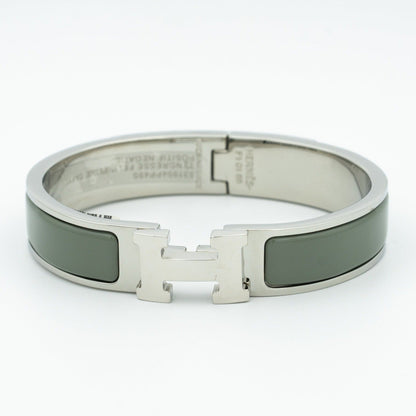 [⭐Clover Jewelry]H BRACELET BLUE GREEN 12MM