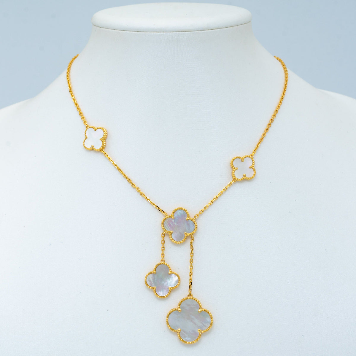 [⭐Clover Jewelry]CLOVER MOTHER OF PEARL NECKLACE 6 MOTIF