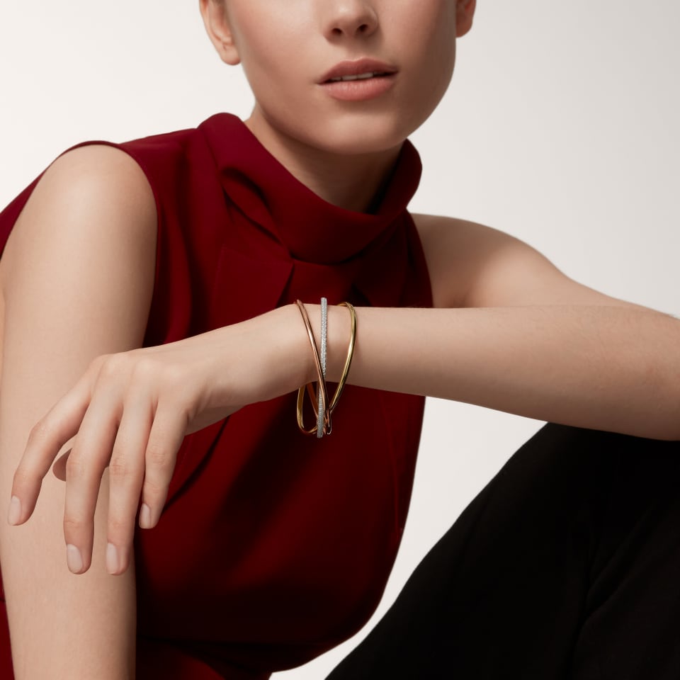 [⭐Clover Jewelry]TRINITY 2.8MM SMALL BRACELET